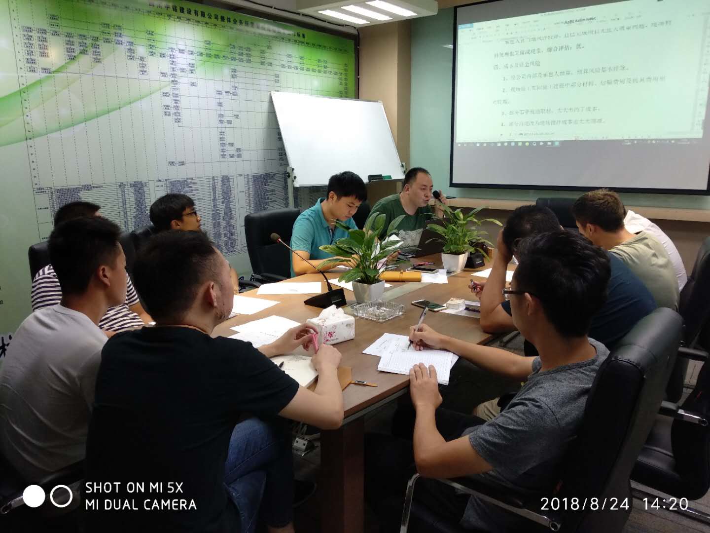 公司開展內(nèi)訓(xùn)活動(dòng)